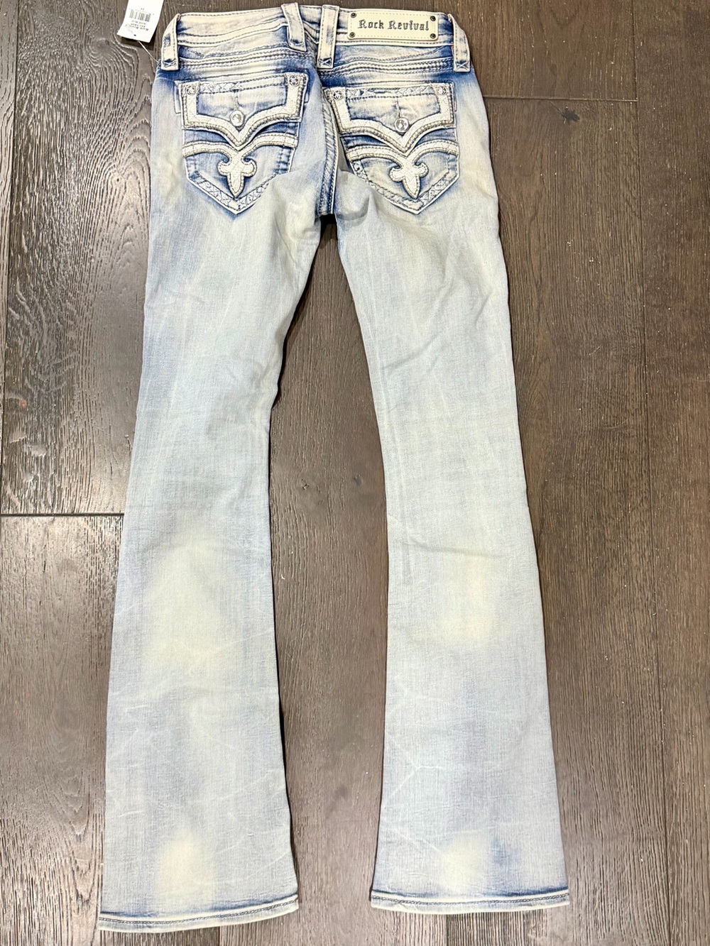 Rock Revival Women's Light Wash Bootcut Jeans Raven - Picture 2 of 6